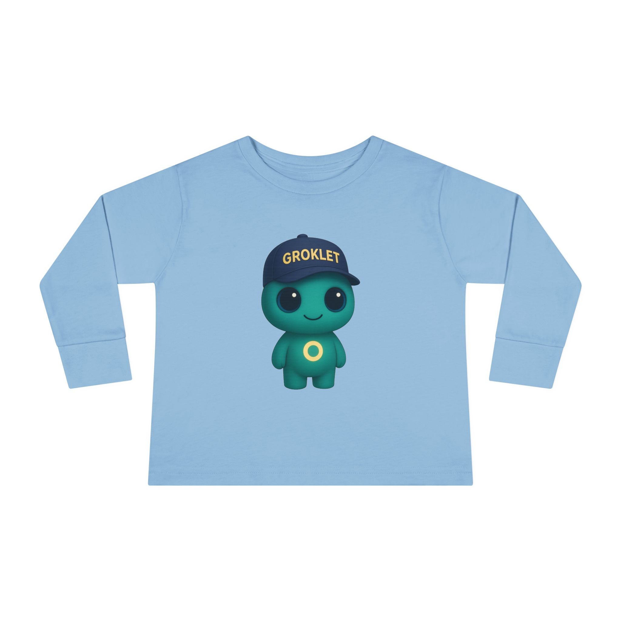 Groklet Kid Tee — Cute Alien Toddler Long Sleeve Shirt
