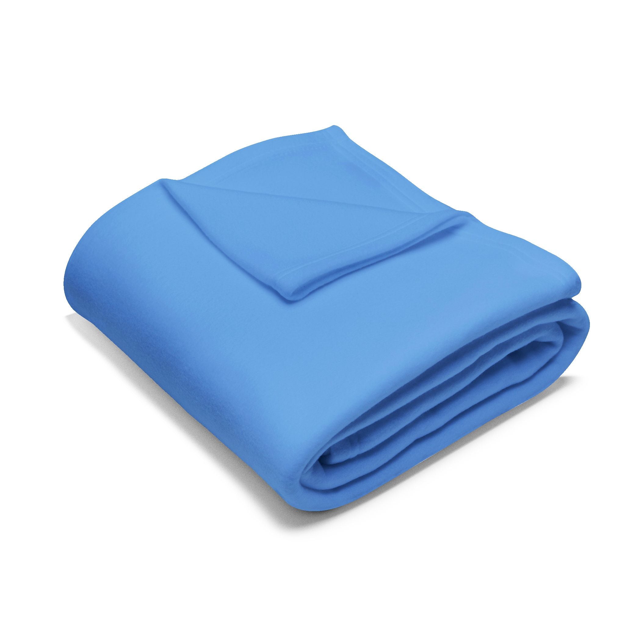 Fleece Blanket — Cute Groklet Throw Blanket (Blue)