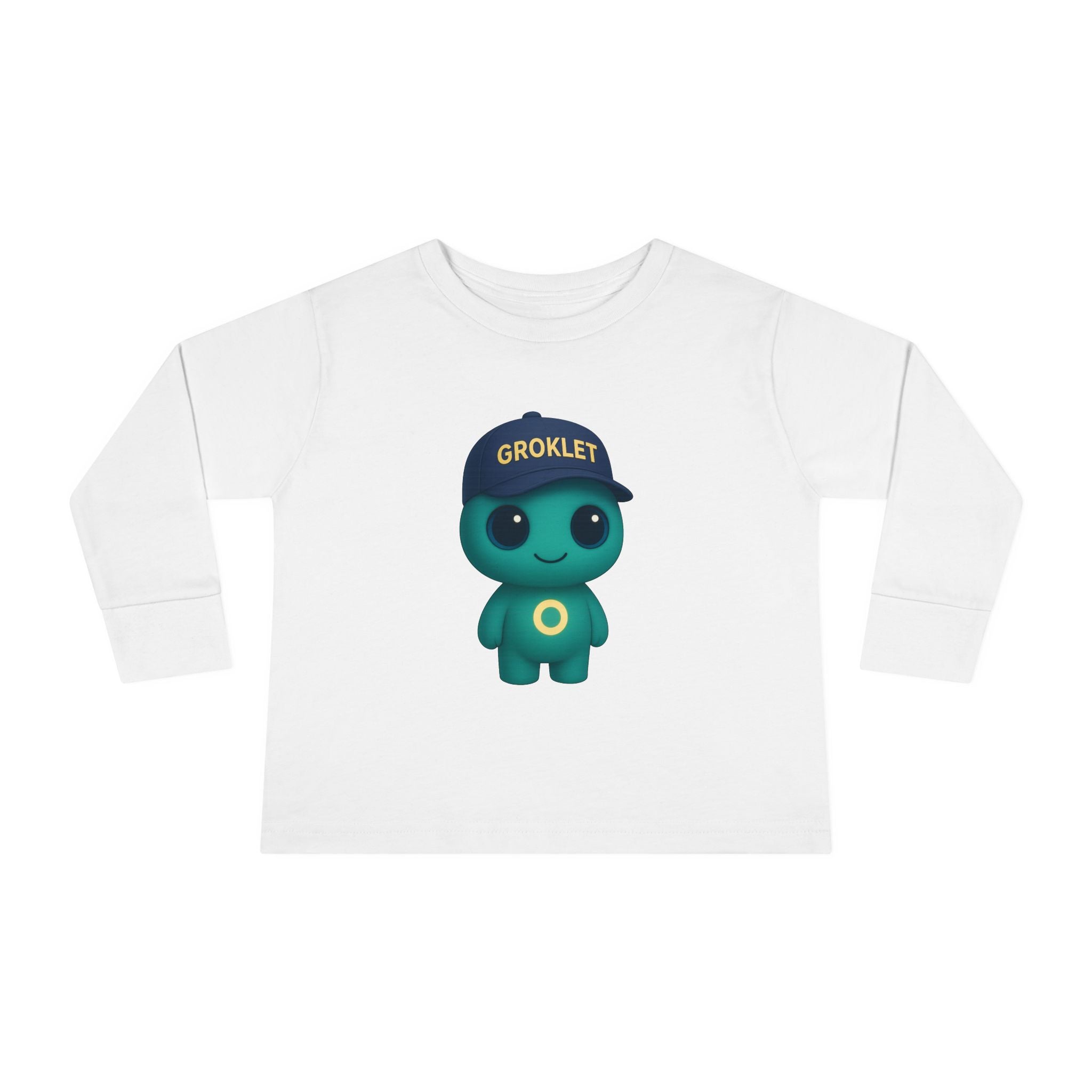 Groklet Kid Tee — Cute Alien Toddler Long Sleeve Shirt