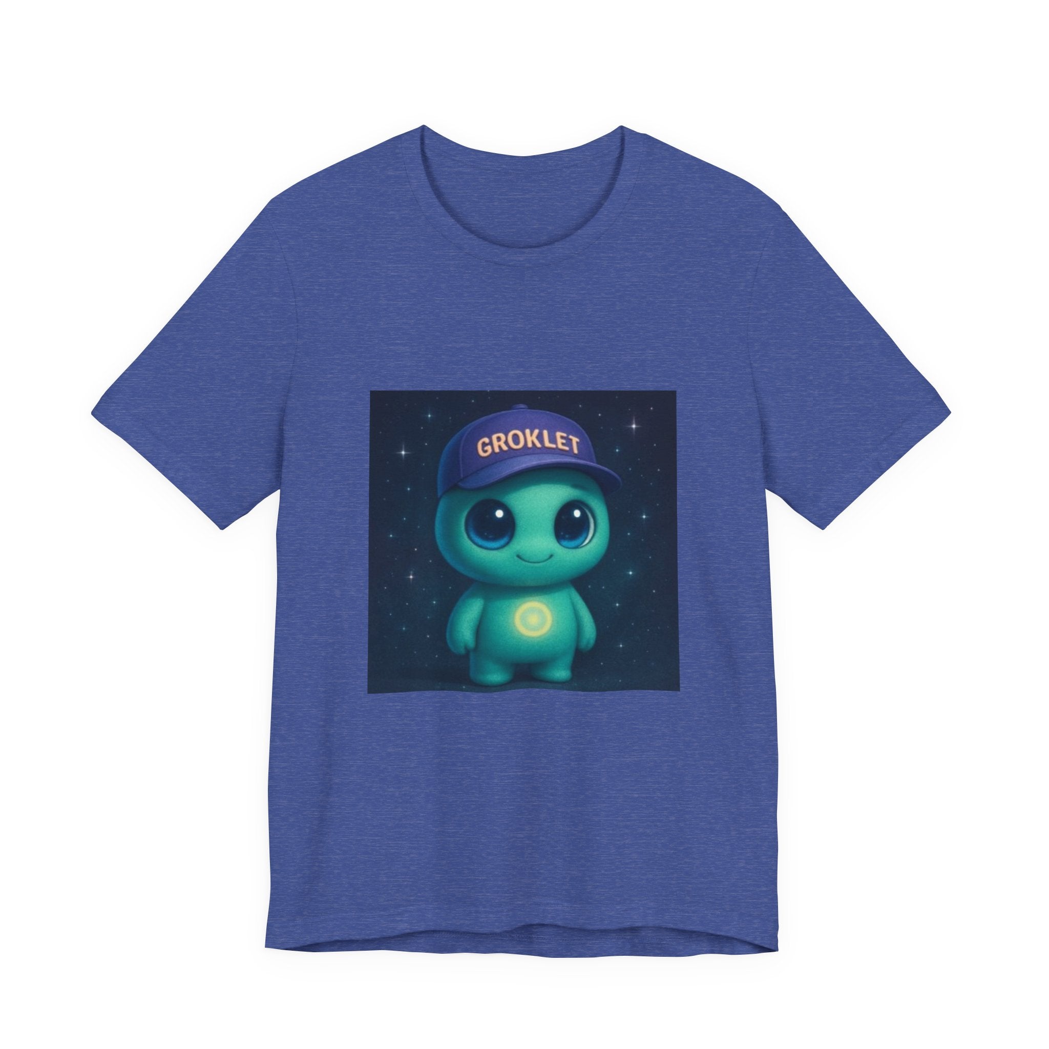 Groklet Alien Tee — Cute Glowing Space Creature T-Shirt