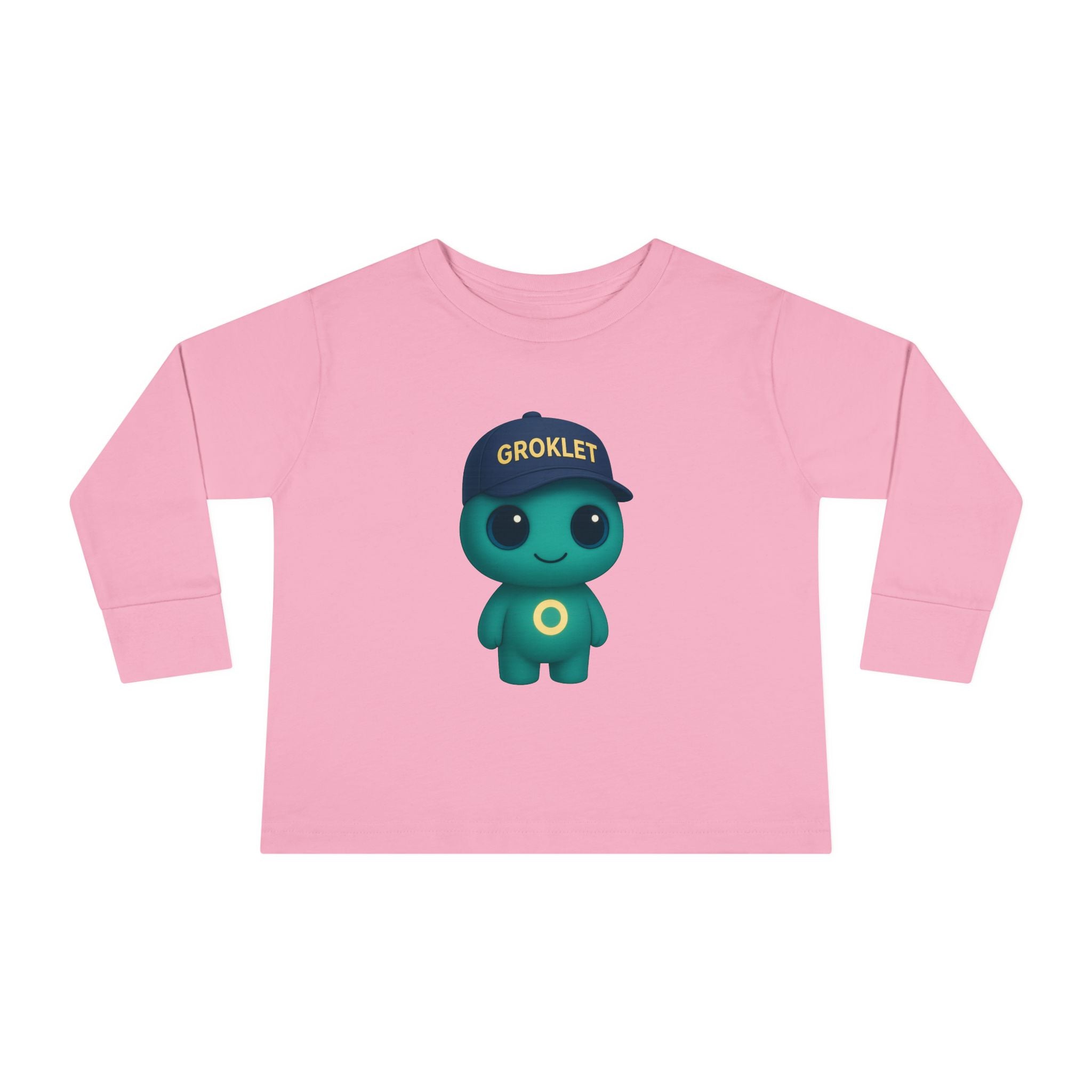 Groklet Kid Tee — Cute Alien Toddler Long Sleeve Shirt